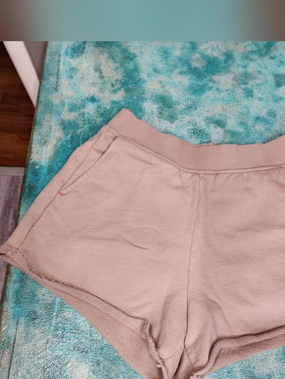 Left On Friday Sports & Rec Shorts, Med. Color: Beach (Taupe). EUC.
